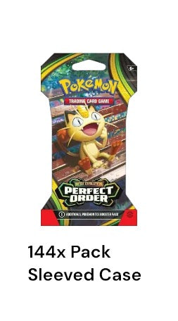 Pokémon Perfect Order Sleeved Booster Case Pre-Order