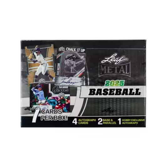 2025 Leaf Metal Baseball Hobby