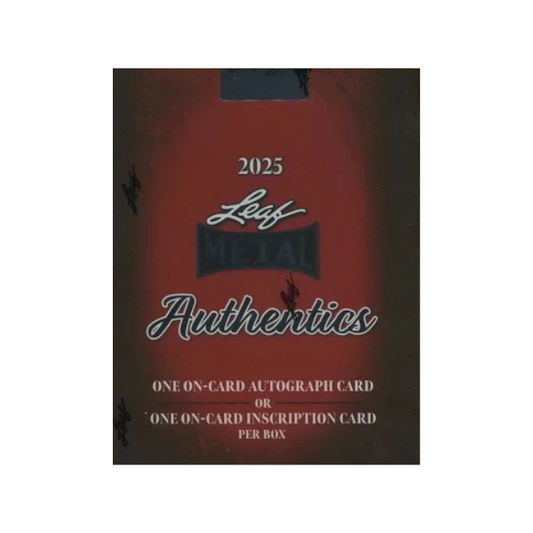 2025 Leaf Metal Authentics Multisport Hobby
