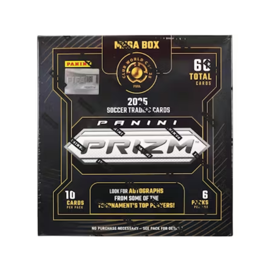 2025 Panini Fifa World Cup Prizm Hobby Mega Box